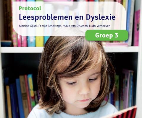 Kaft van het Protocol Dyslexie groep 3 Afbeelding van de kaft van het Protocol Dyslexie groep 3