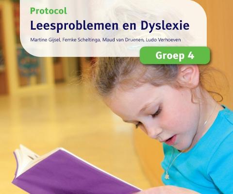 Kaft van het Protocol Dyslexie groep 4 Afbeelding van de kaft van het Protocol Dyslexie groep 4